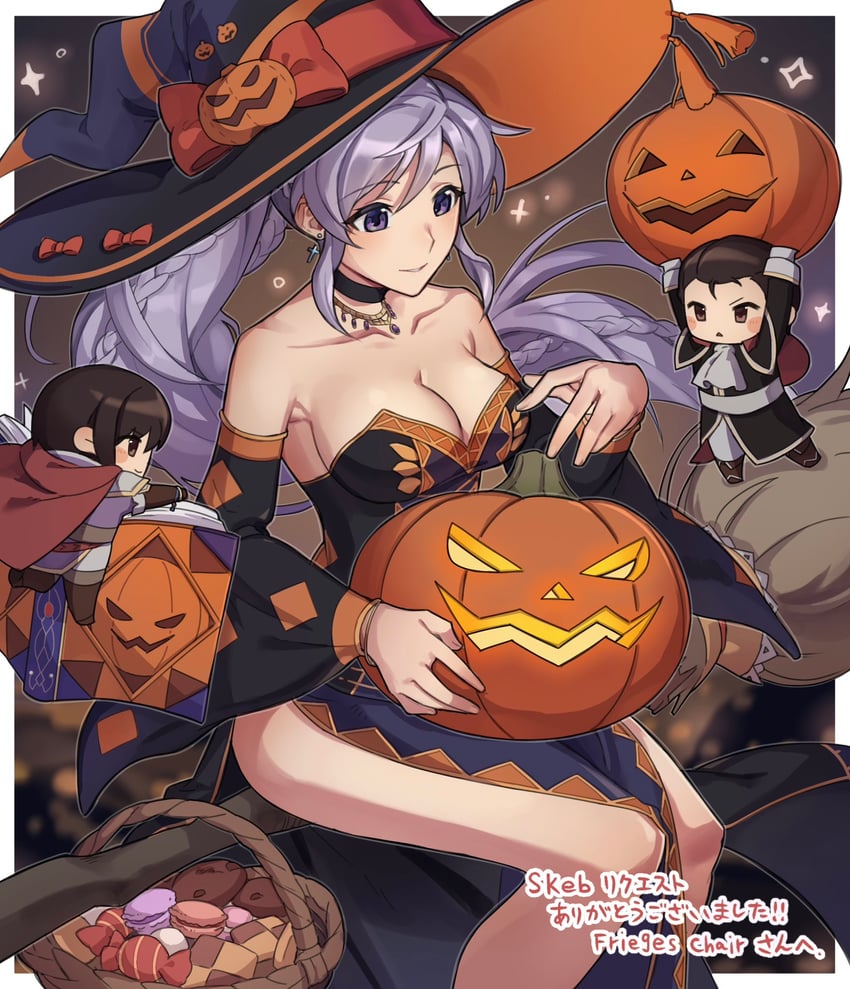 ishtar, reinhardt, and olwen (fire emblem and 2 more) drawn by nyo02921978