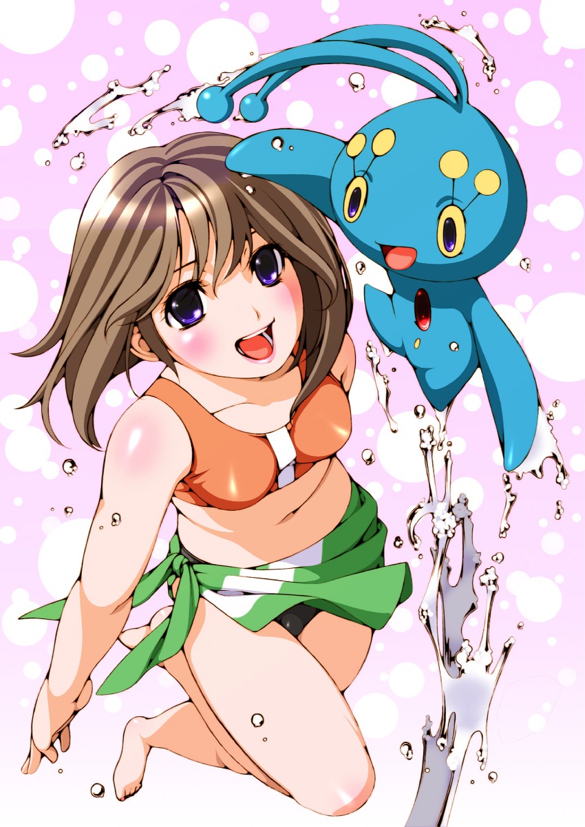 may and manaphy (pokemon and 2 more) drawn by yagitori