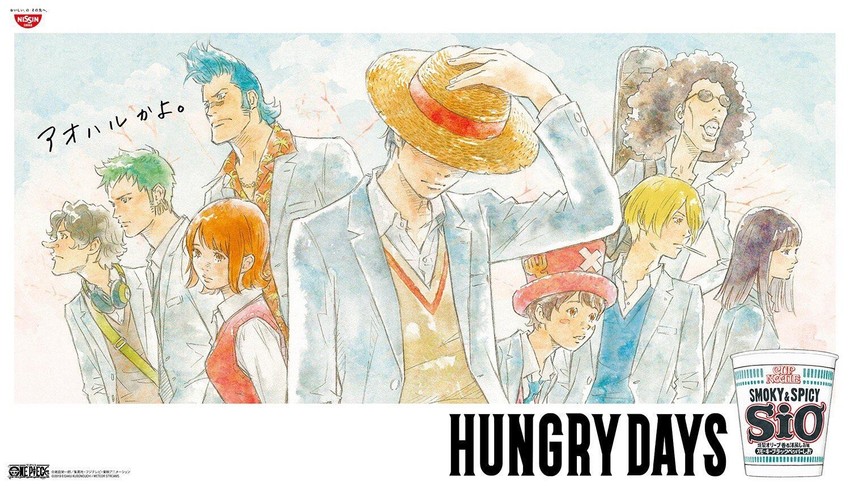 nami, monkey d. luffy, nico robin, roronoa zoro, sanji, and 5 more (one piece and 1 more)