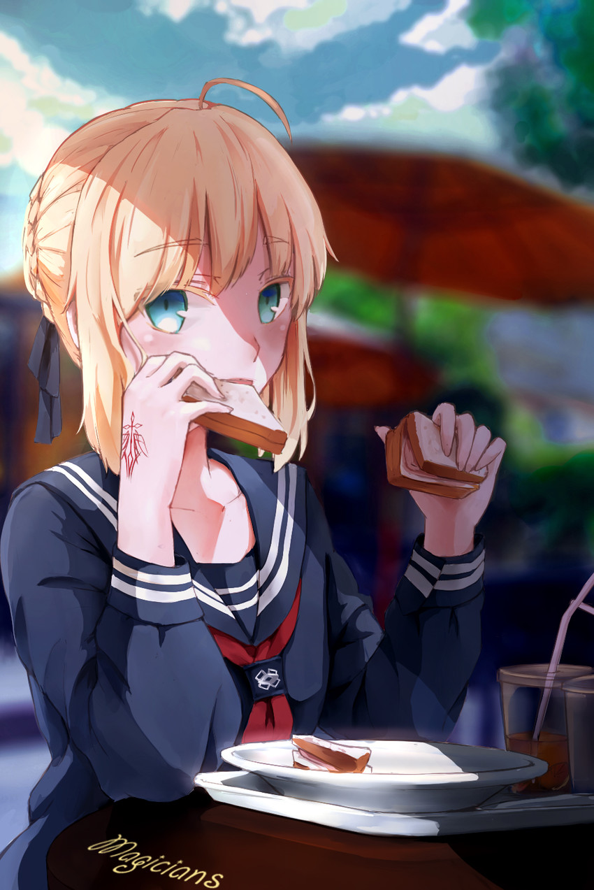 artoria pendragon and master artoria (fate and 1 more) drawn by magicians_(zhkahogigzkh)