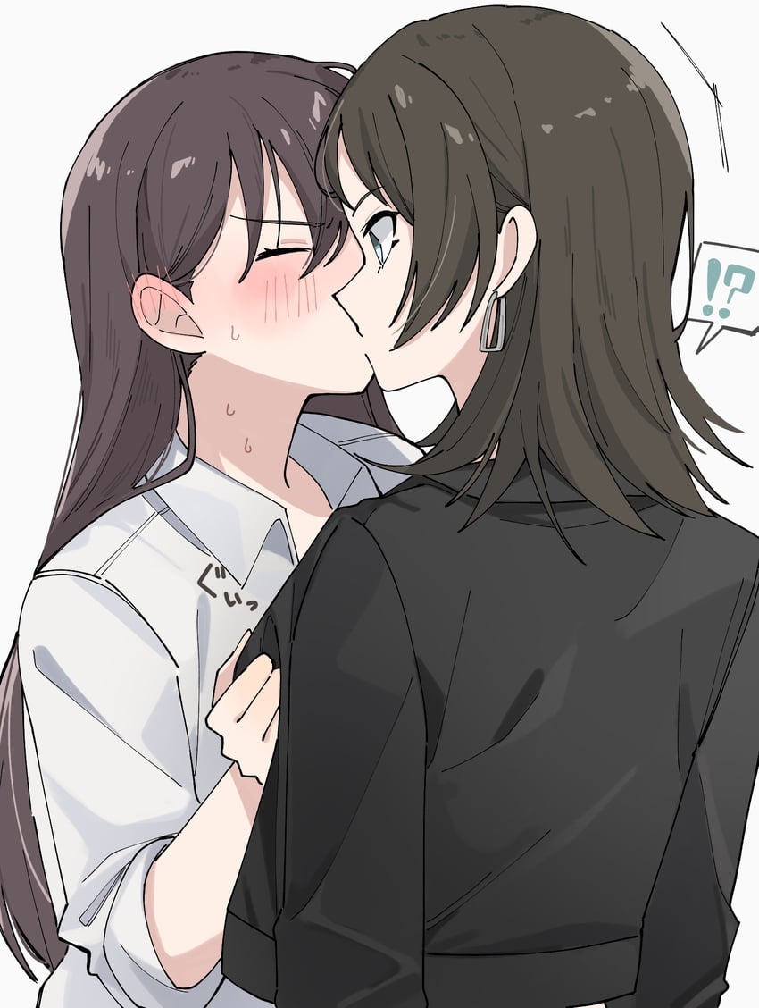 shiina taki and yahata umiri (bang dream! and 1 more) drawn by nanami_(nunnun_0410)