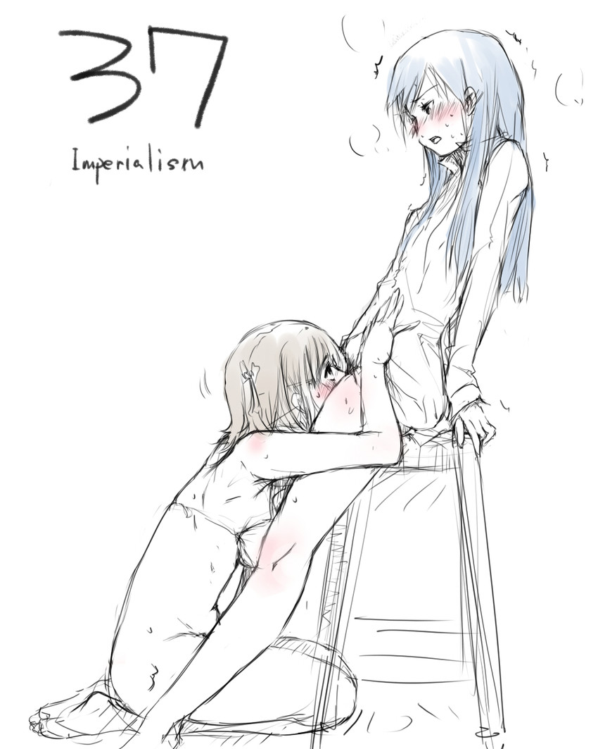 kisaragi chihaya and amami haruka (idolmaster) drawn by kent_mame