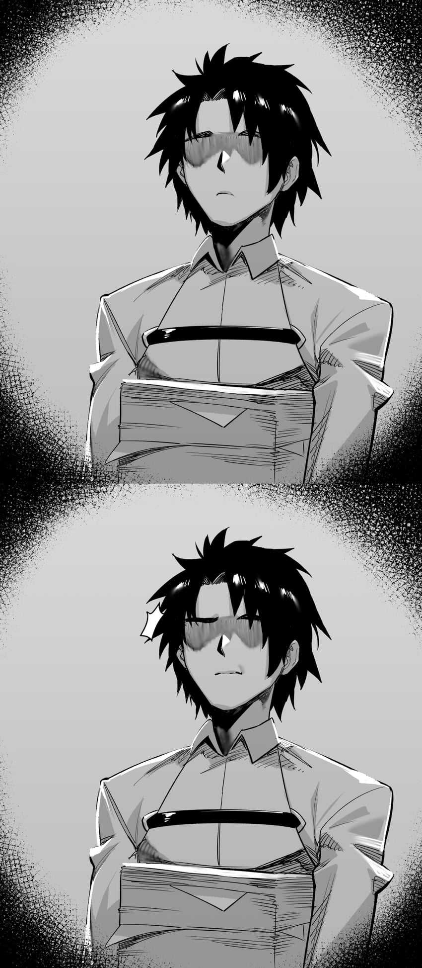 fujimaru ritsuka (fate and 1 more) drawn by hxd