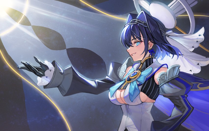 ouro kronii (hololive and 1 more) drawn by f.k_(hs225kr)