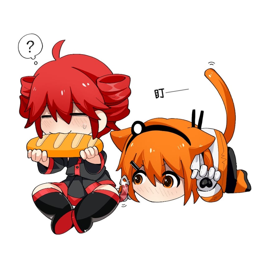 kasane teto and adachi rei (utau and 1 more) drawn by yi_xing_luren