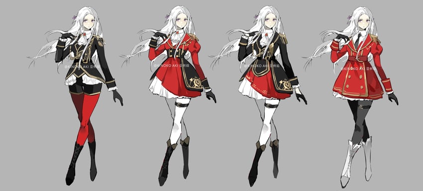 edelgard von hresvelg (fire emblem and 1 more) drawn by yashugu