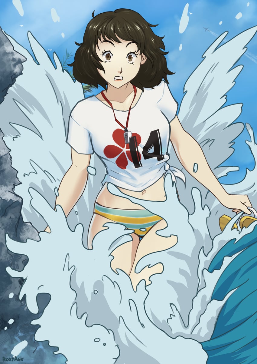 kawakami sadayo (persona and 1 more) drawn by roxy_rex