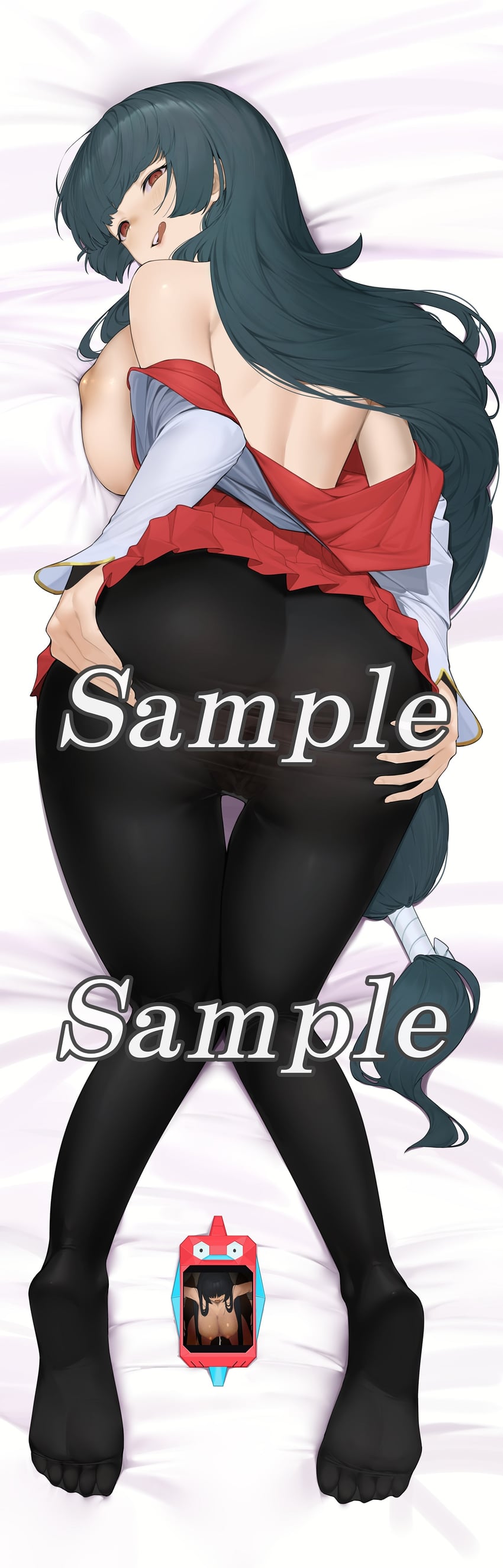 poryphone and sabrina (pokemon and 1 more) drawn by hirokanekure and komadera