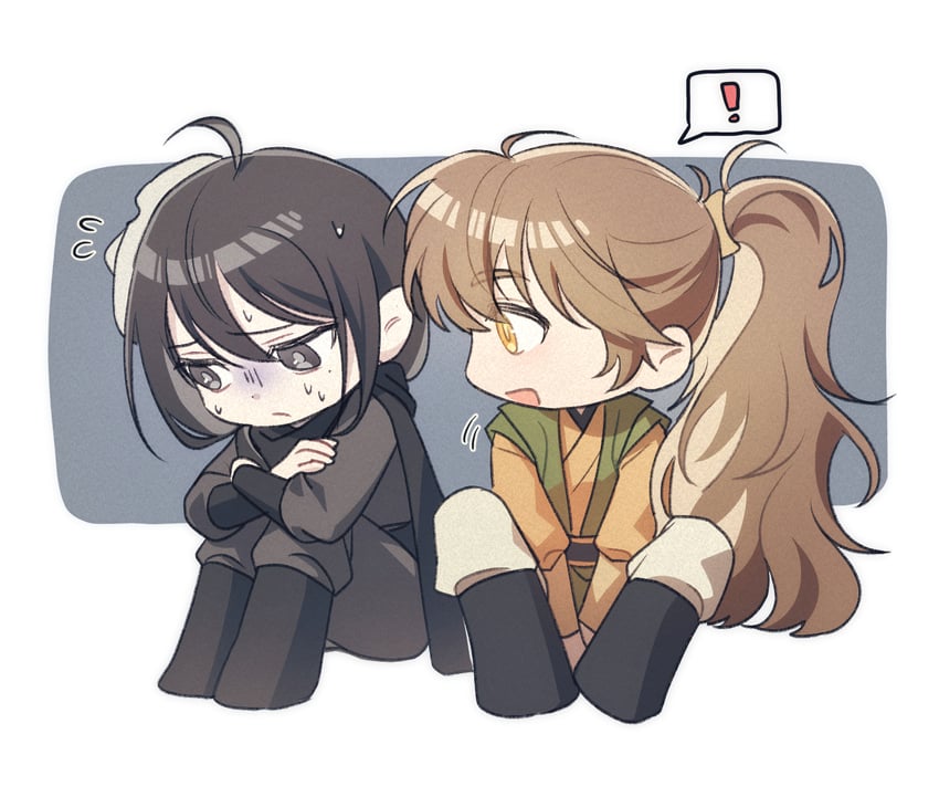 yin yu and quan yizhen (tianguan cifu) drawn by nonji_(nonxgg)
