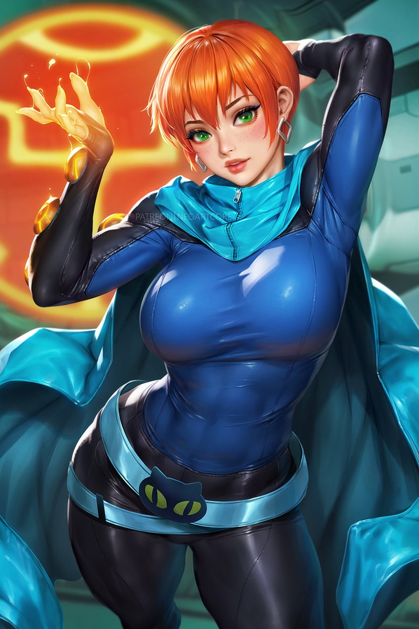 gwen tennyson (ben 10) drawn by neoartcore
