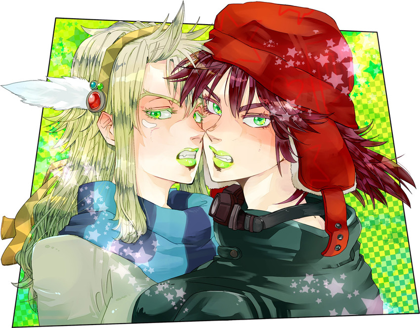 joseph joestar and caesar anthonio zeppeli (jojo no kimyou na bouken and 1 more) drawn by michiru_(amphibian)