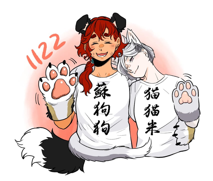suletta mercury and miorine rembran (gundam and 1 more) drawn by qehhha