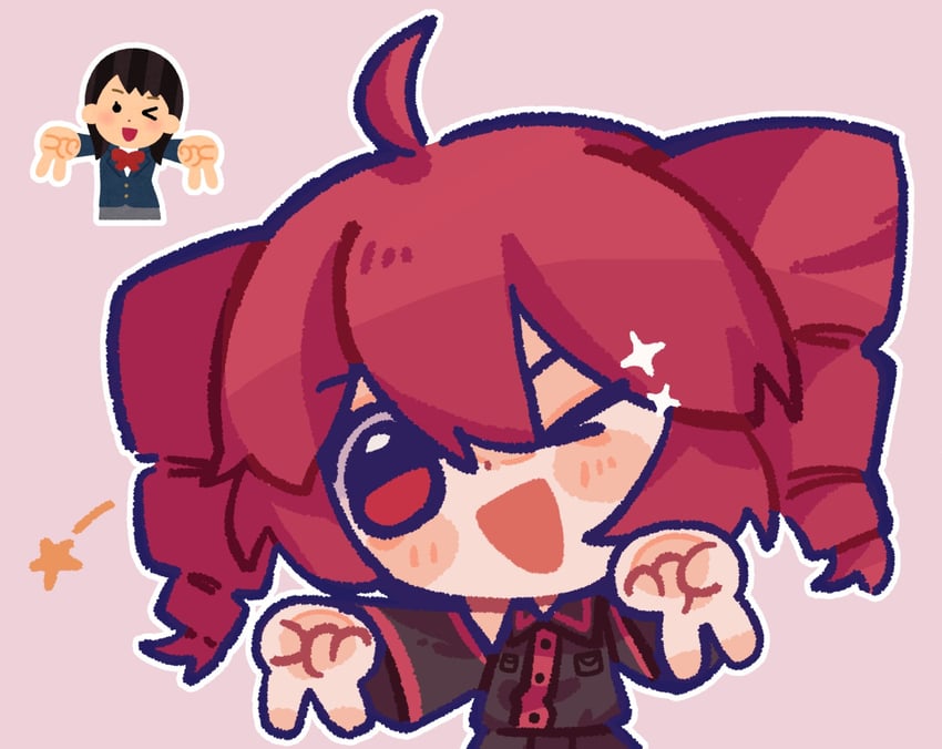kasane teto (utau and 1 more) drawn by moochaakaka
