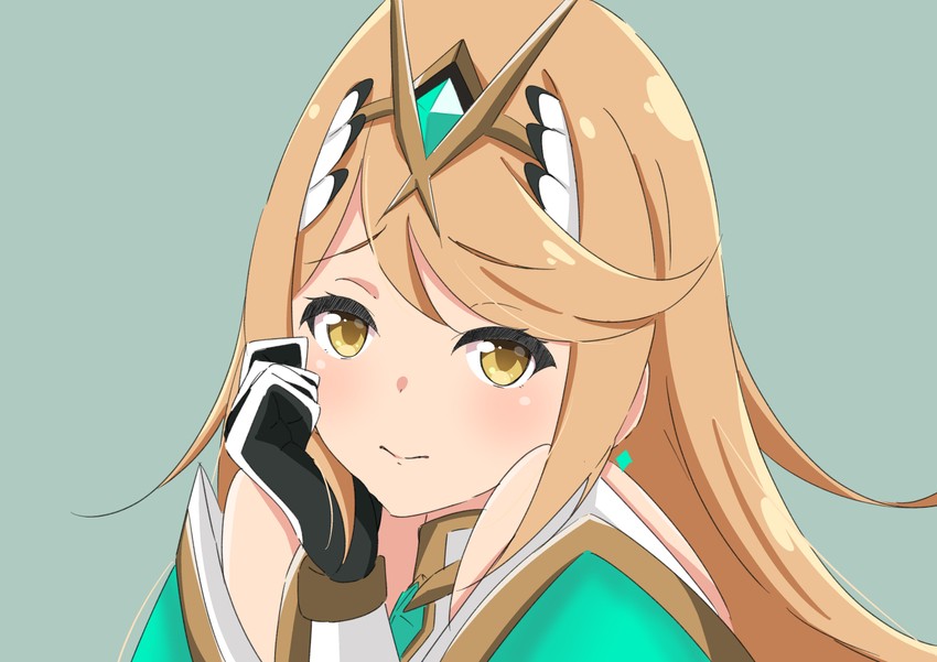 mythra (xenoblade chronicles and 1 more) drawn by kuroha_uma