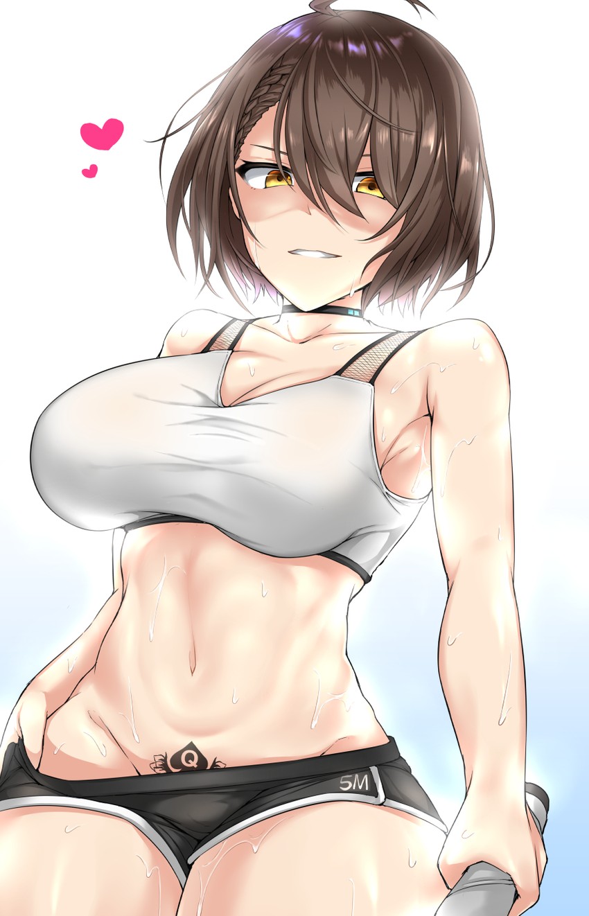 baltimore (azur lane) drawn by okasira_(superkurounmo)