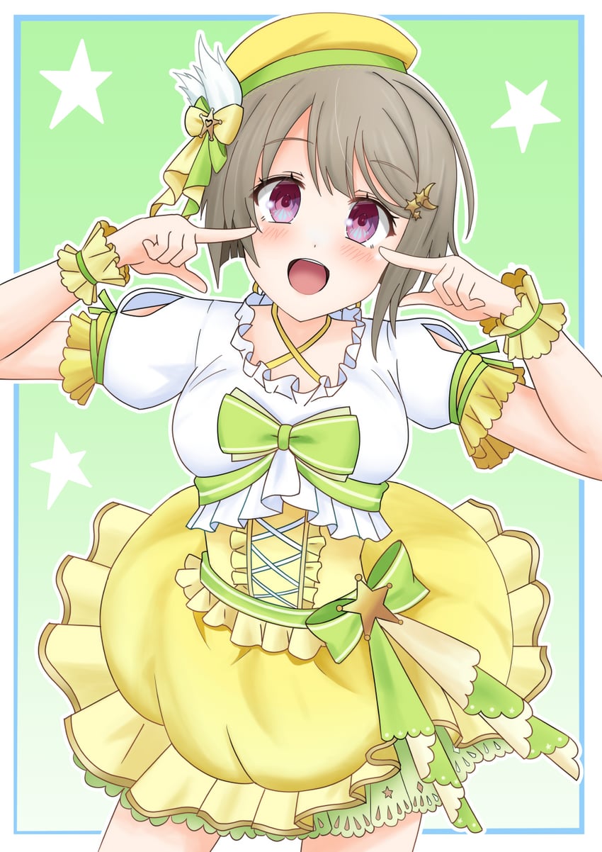 nakasu kasumi (love live! and 1 more) drawn by misaka2go