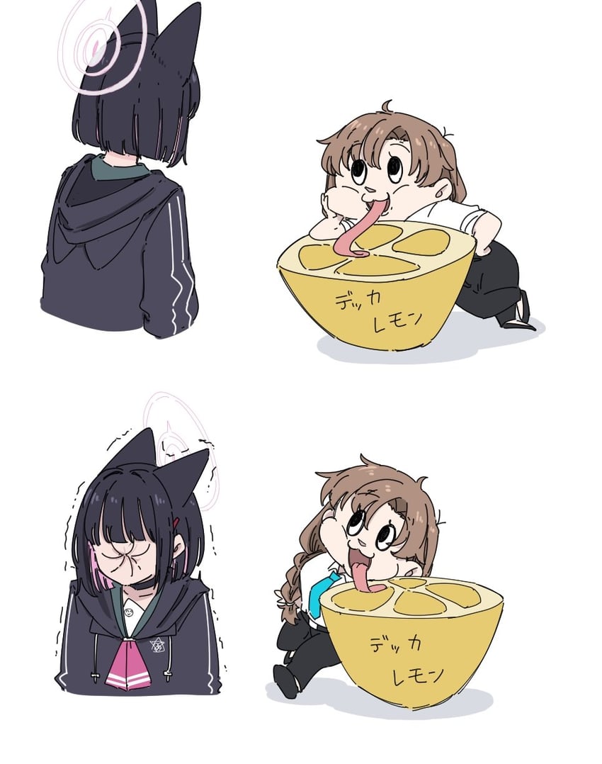 sensei, kazusa, and female sensei (blue archive and 1 more) drawn by mikazukimo_478