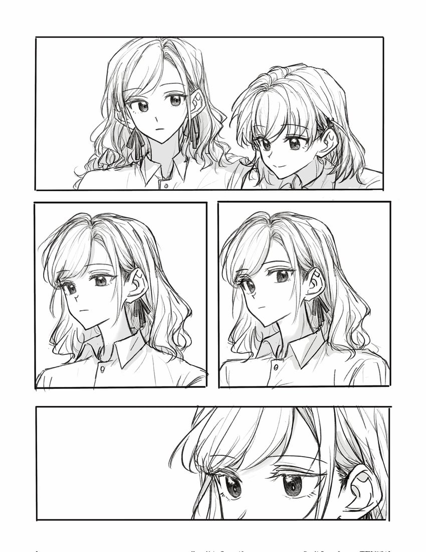 hinoshita kaho and ceras yanagida lilienfeld (love live! and 1 more) drawn by capicipline
