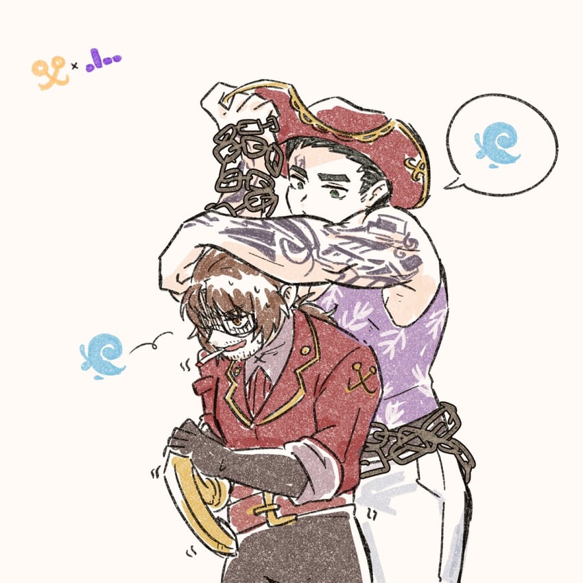 meursault and gregor (project moon and 1 more) drawn by teryaa125