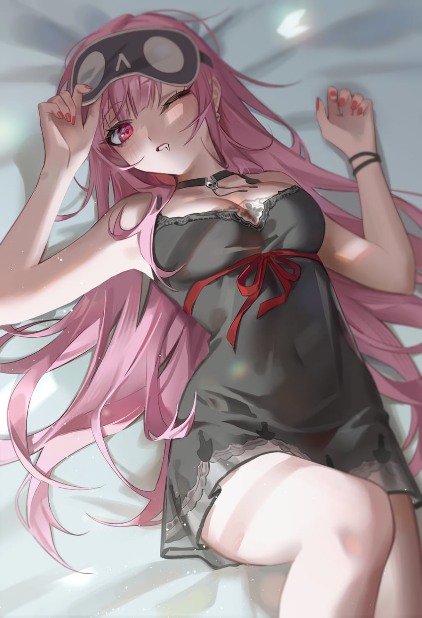 mori calliope (hololive and 1 more) drawn by jyuma