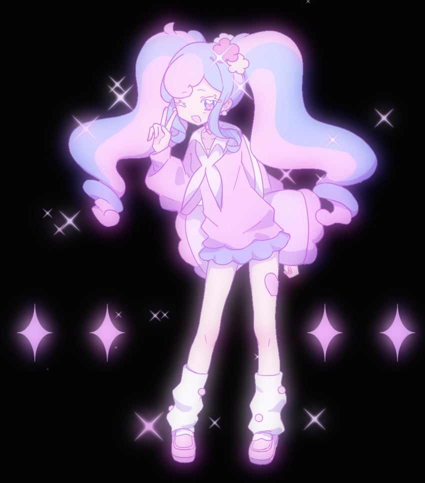 hatsune miku and fairy miku (pokemon and 2 more) drawn by yan0901018