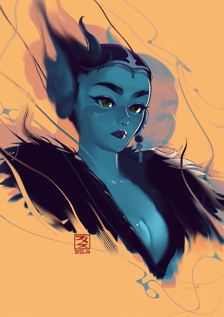 edea kramer (final fantasy and 1 more) drawn by fumezu1