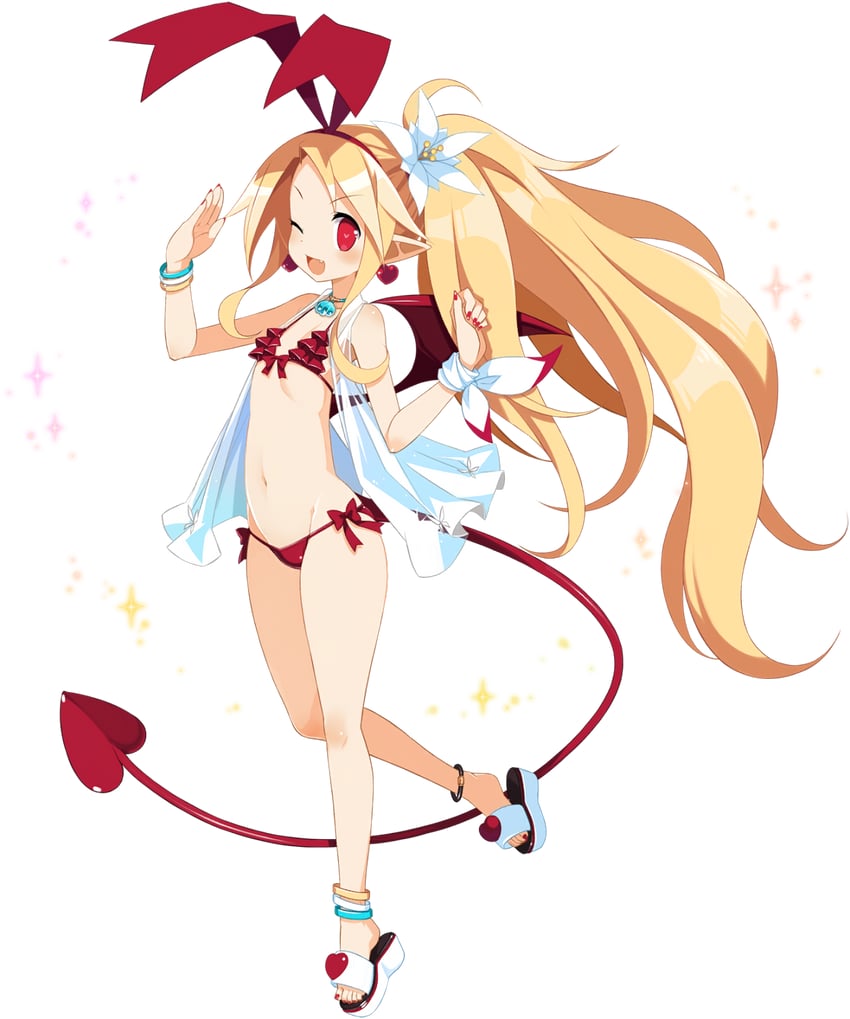 flonne (disgaea and 1 more) drawn by harada_takehito