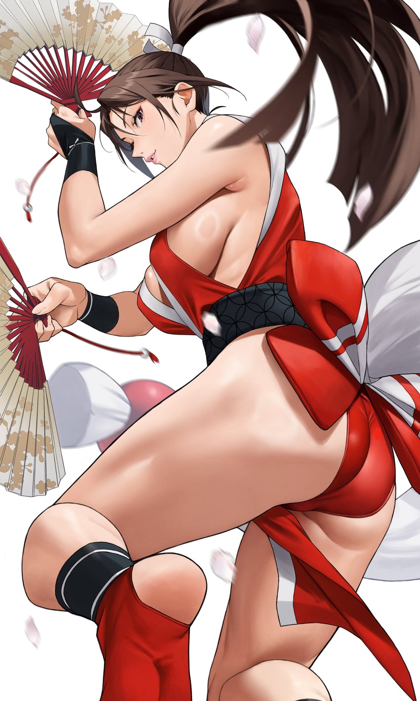 shiranui mai (street fighter and 2 more) drawn by yoshio_(55level)