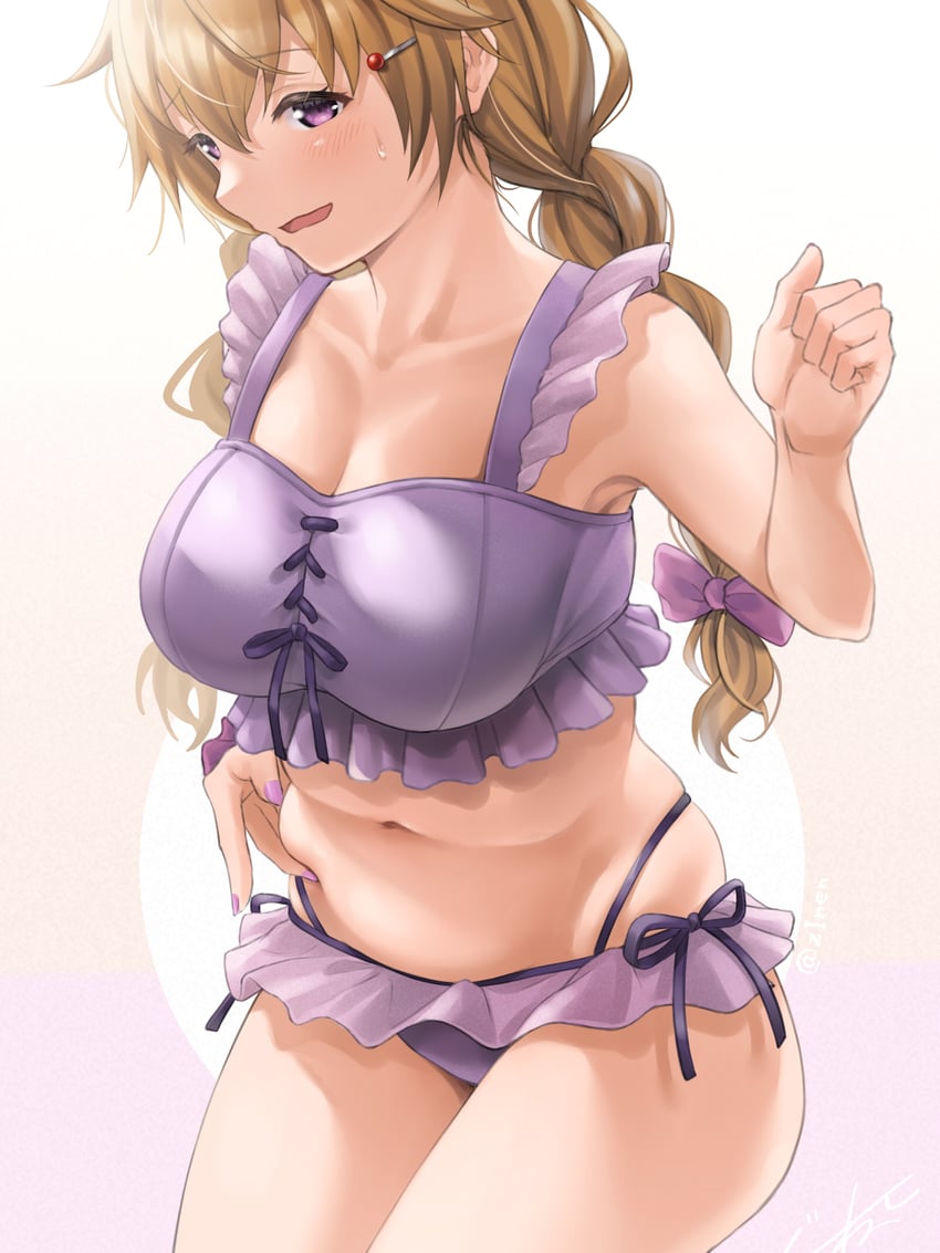 konoe kanata (love live! and 1 more) drawn by zinzen