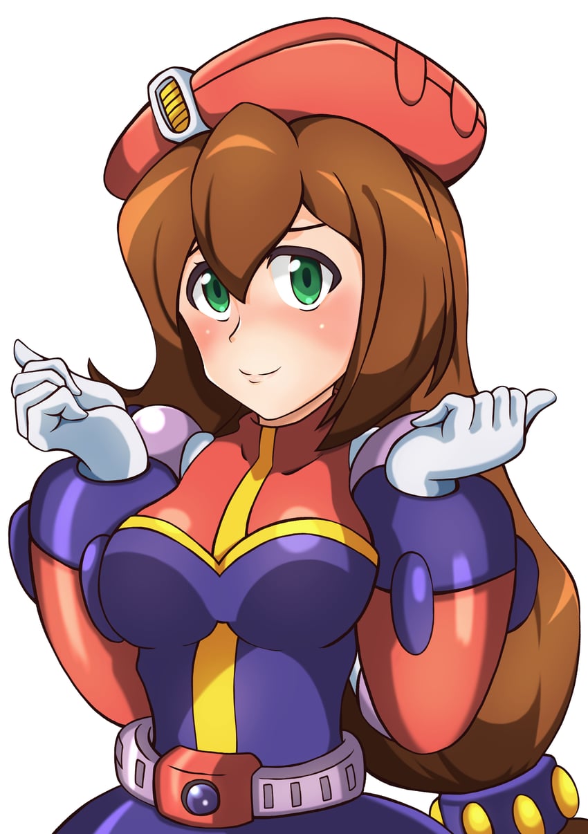 iris (mega man and 1 more) drawn by kotatuman_dash