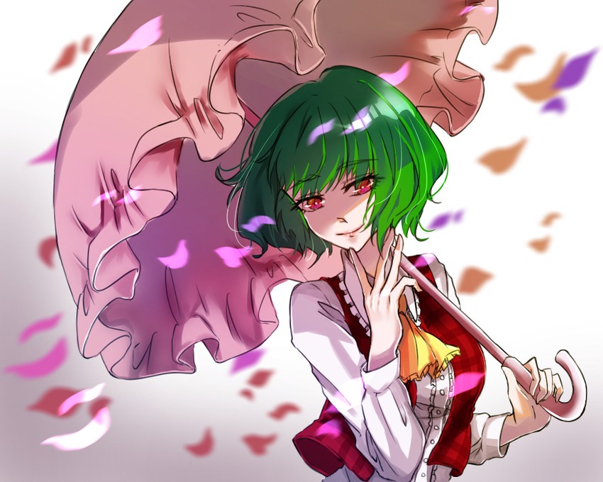 kazami yuuka (touhou and 1 more) drawn by hisuipechika