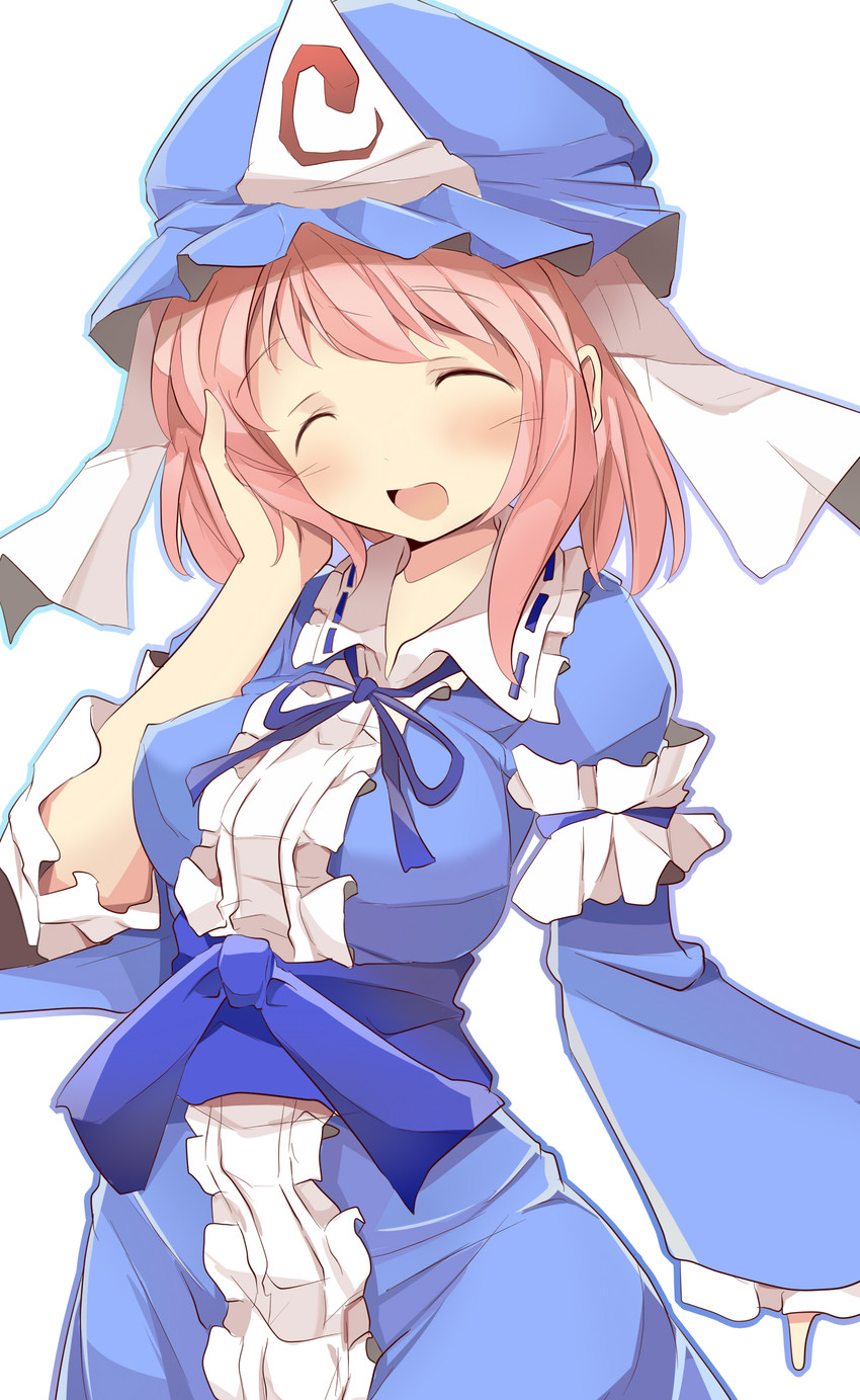 saigyouji yuyuko (touhou and 1 more) drawn by mukuroi