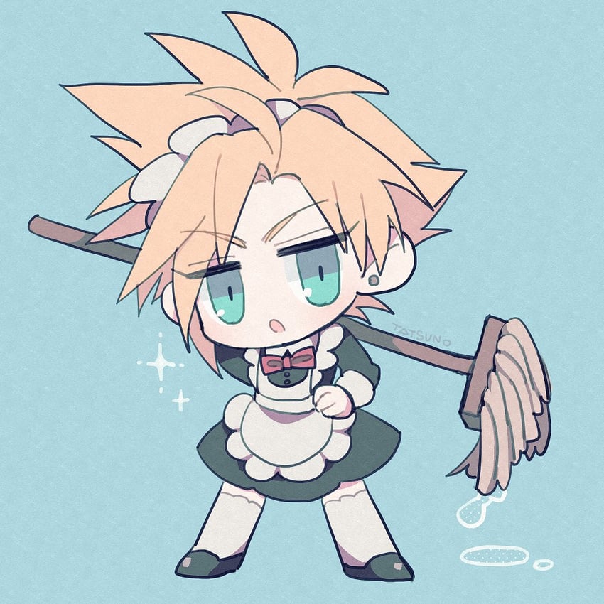 cloud strife (final fantasy and 1 more) drawn by ttnoooo