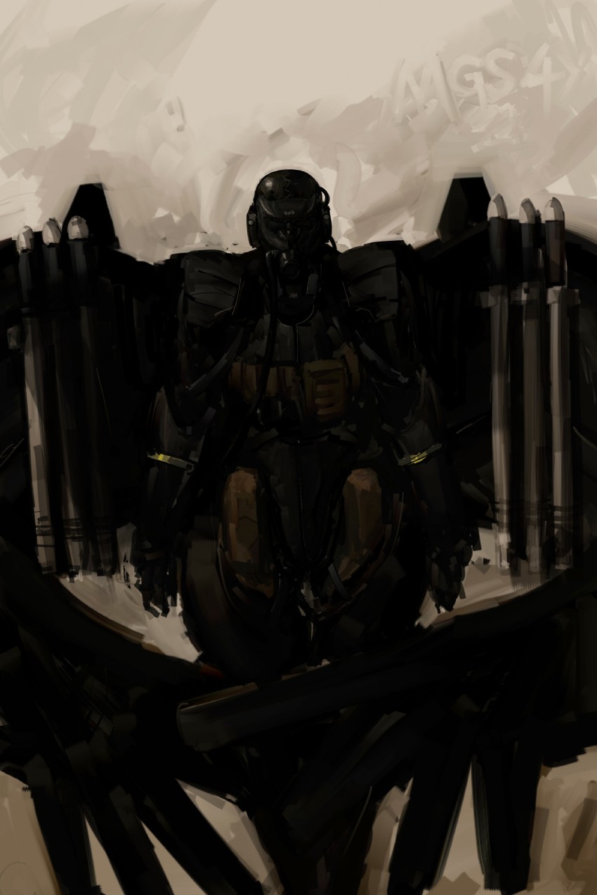 raging raven (metal gear and 2 more) drawn by misawa_kei