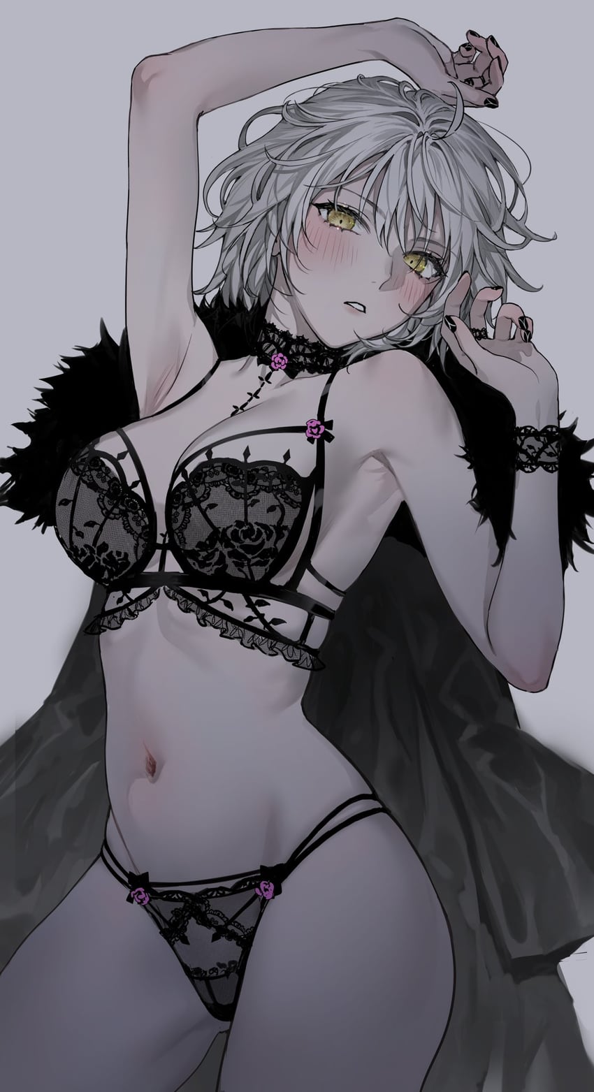 jeanne d'arc alter (fate and 1 more) drawn by nipi27