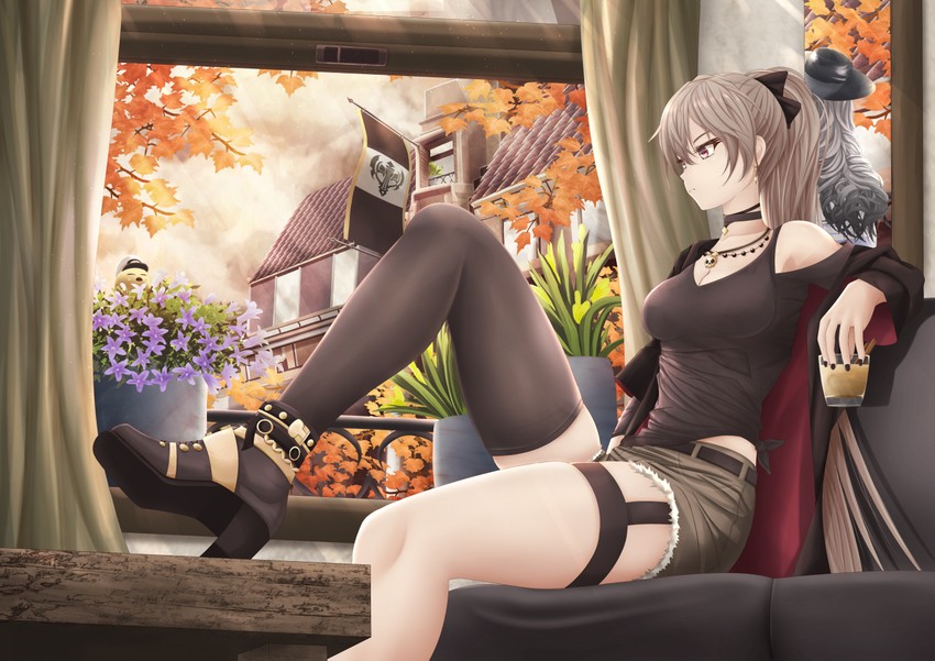 manjuu, jean bart, and dunkerque (azur lane) drawn by syn_(synstyle)