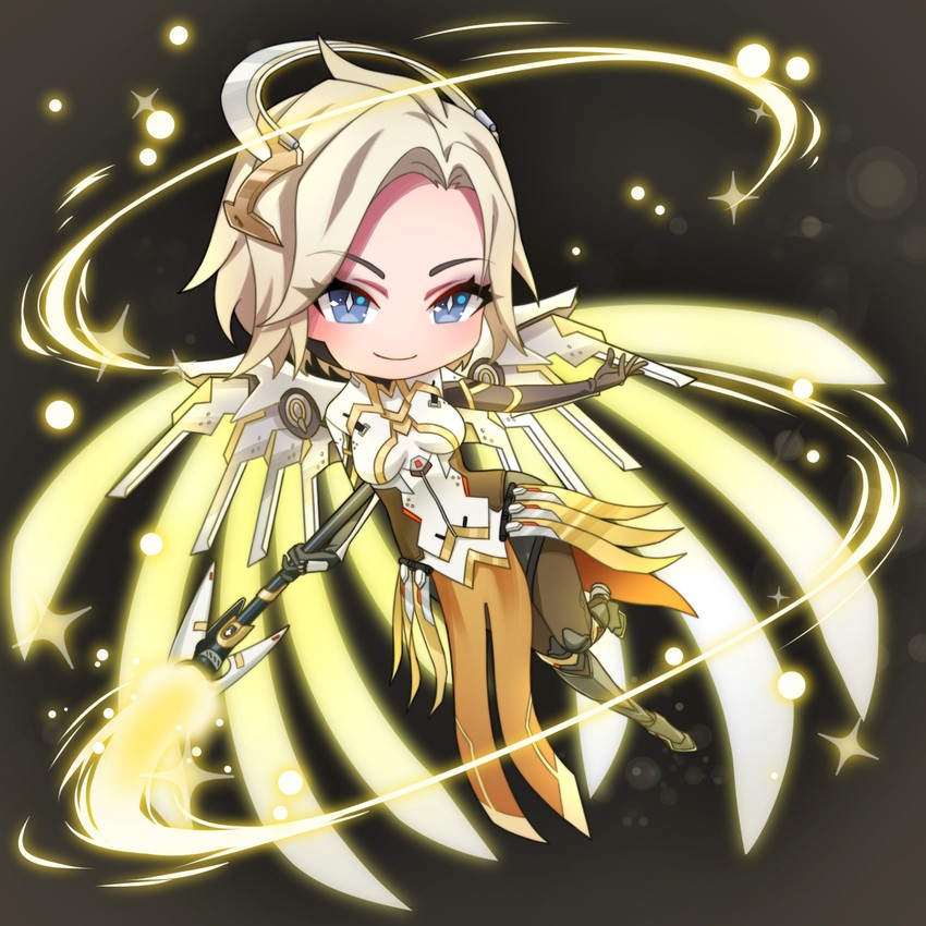 mercy (overwatch and 1 more) drawn by sumino_akasuke