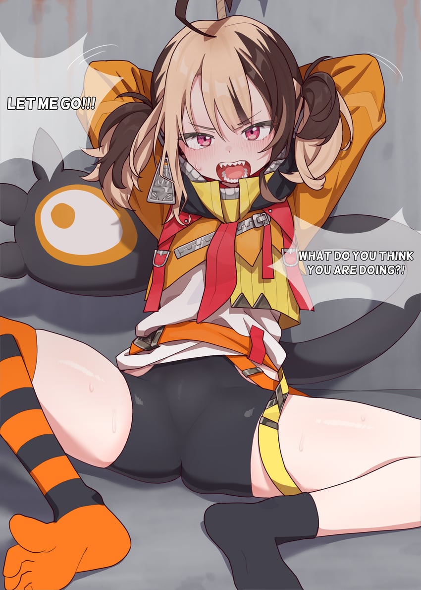 gigi murin (hololive and 1 more) drawn by onion_(tamanegi)