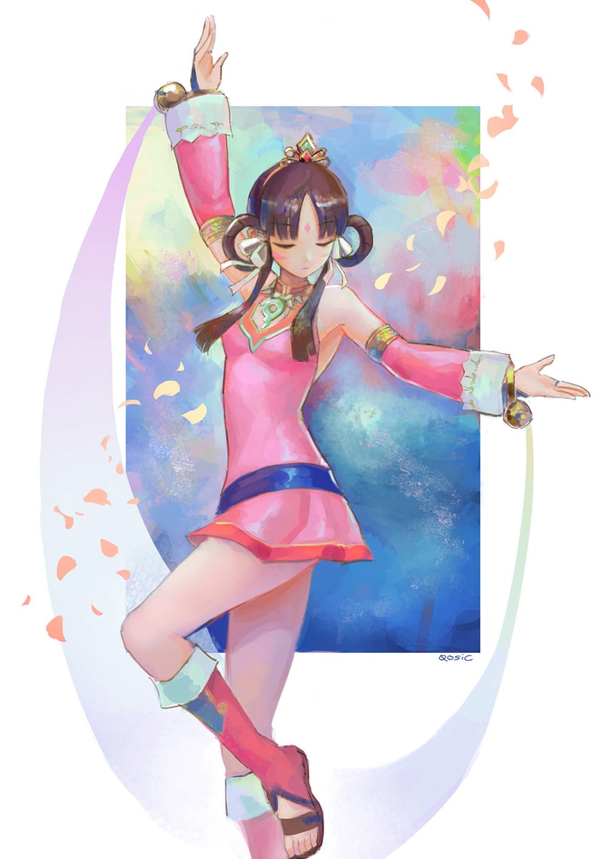 rayfa padma khura'in (ace attorney and 1 more) drawn by qosic