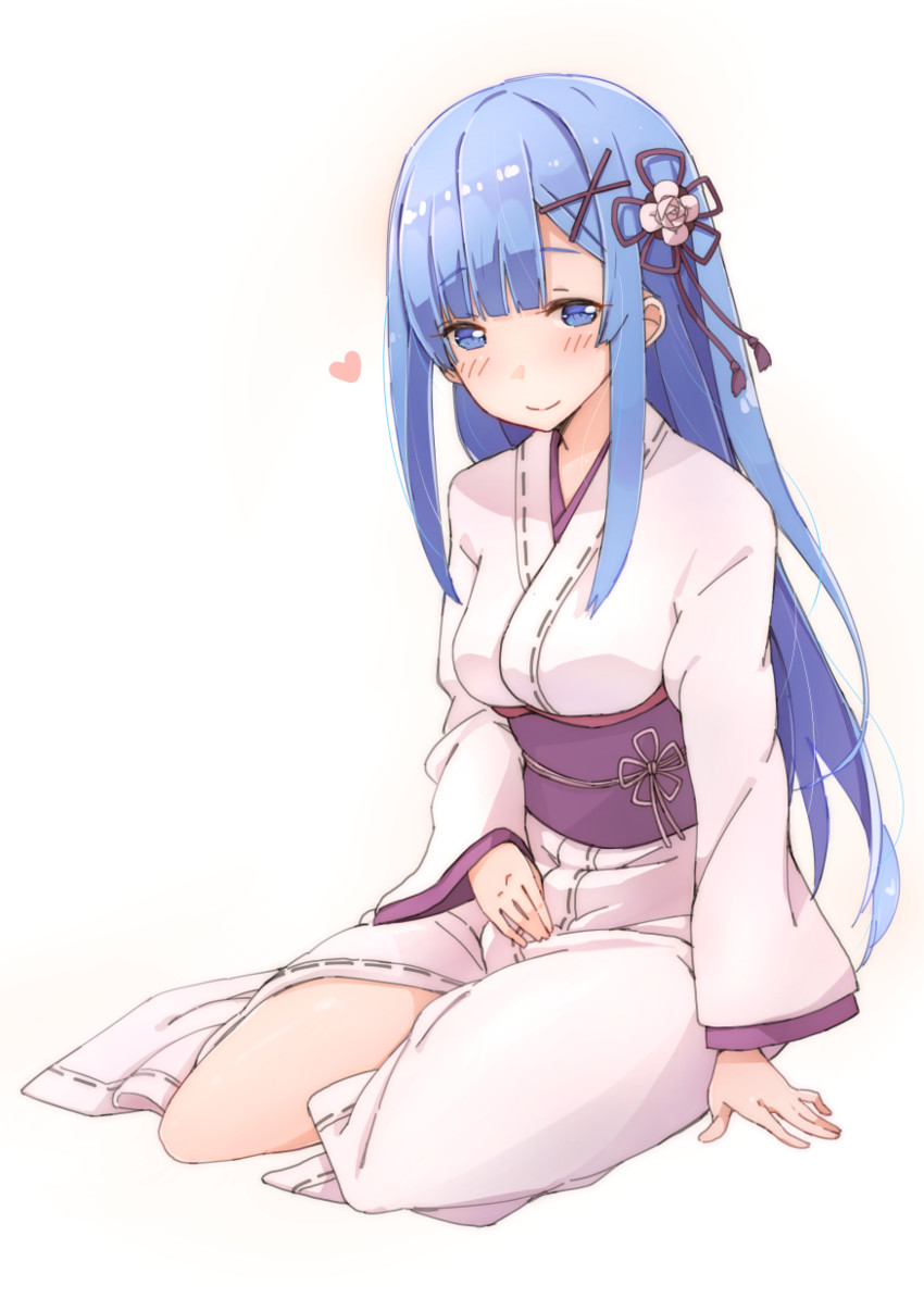 rem (re:zero kara hajimeru isekai seikatsu) drawn by musa_(feelingheart)