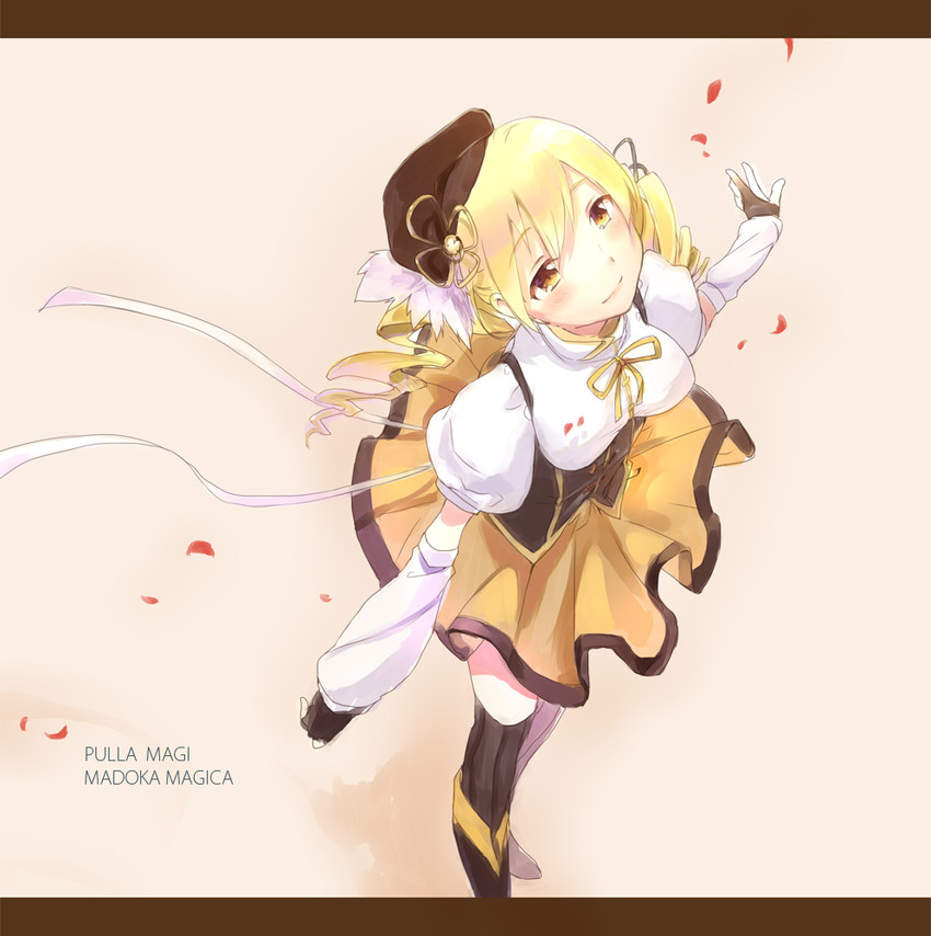 tomoe mami (mahou shoujo madoka magica) drawn by ume_(plumblossom)