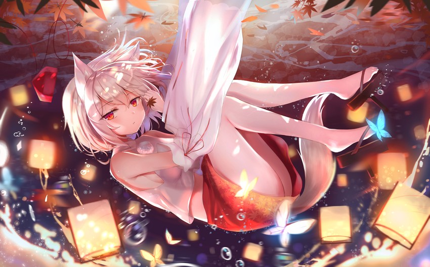 inubashiri momiji (touhou) drawn by nekondx