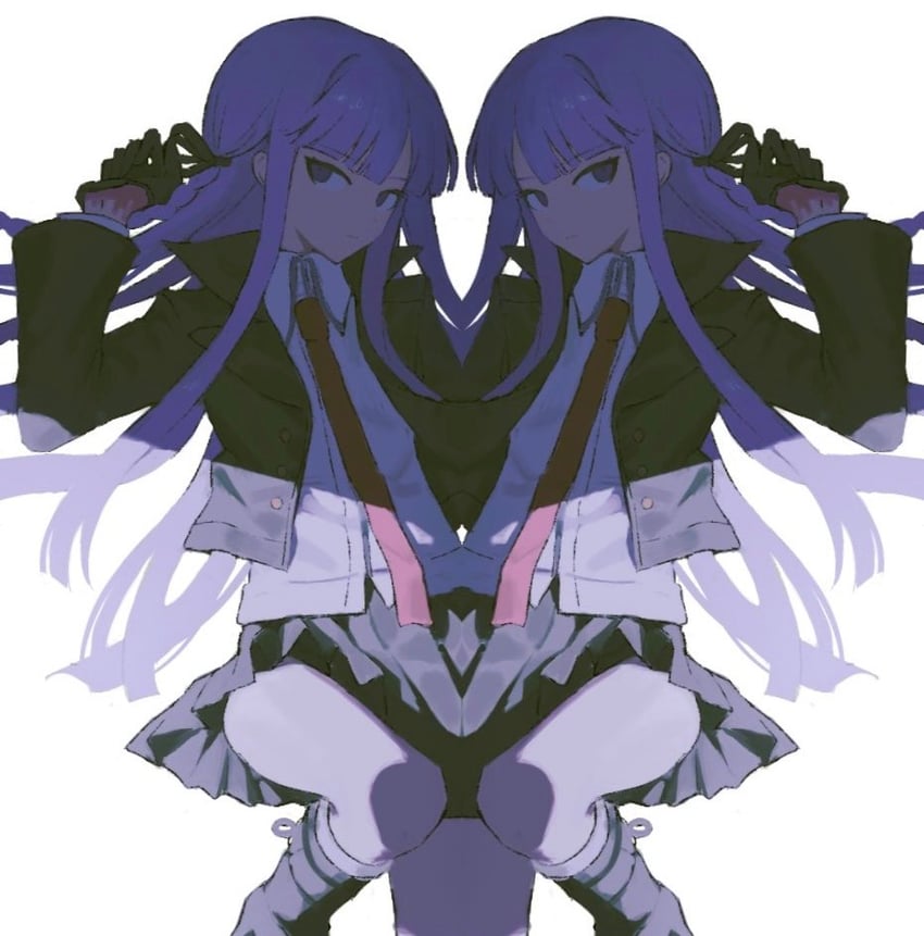kirigiri kyoko (danganronpa and 1 more) drawn by hai_(haihki)
