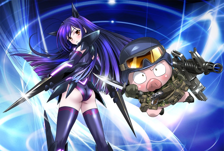 kuroyukihime, arita haruyuki, and black lotus (accel world) drawn by platin_(alios)