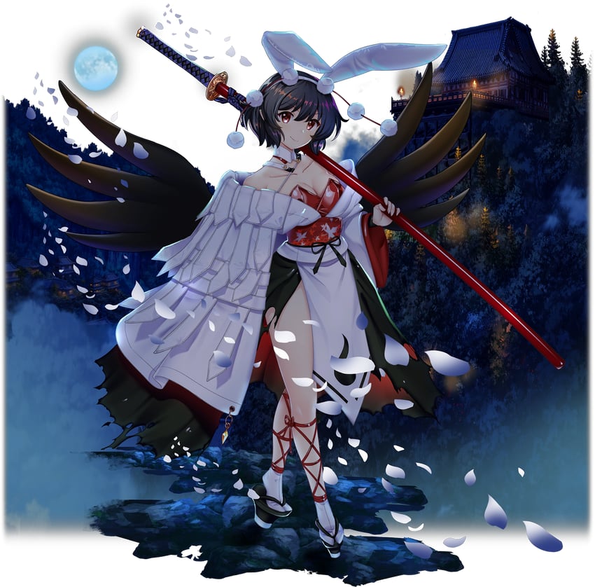 shameimaru aya (touhou and 1 more) drawn by rotte_(1109)