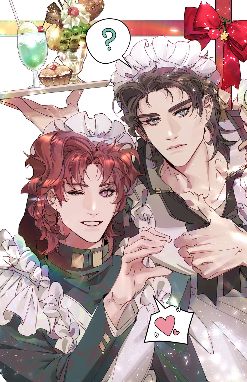 kujo jotaro and kakyoin noriaki (jojo no kimyou na bouken and 1 more) drawn by itsoraoraoraora