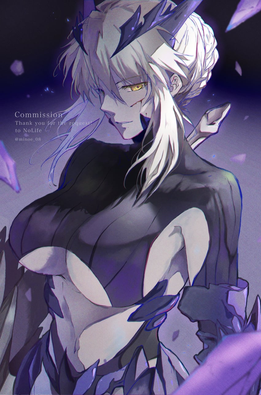 artoria pendragon (fate and 1 more) drawn by minoe08