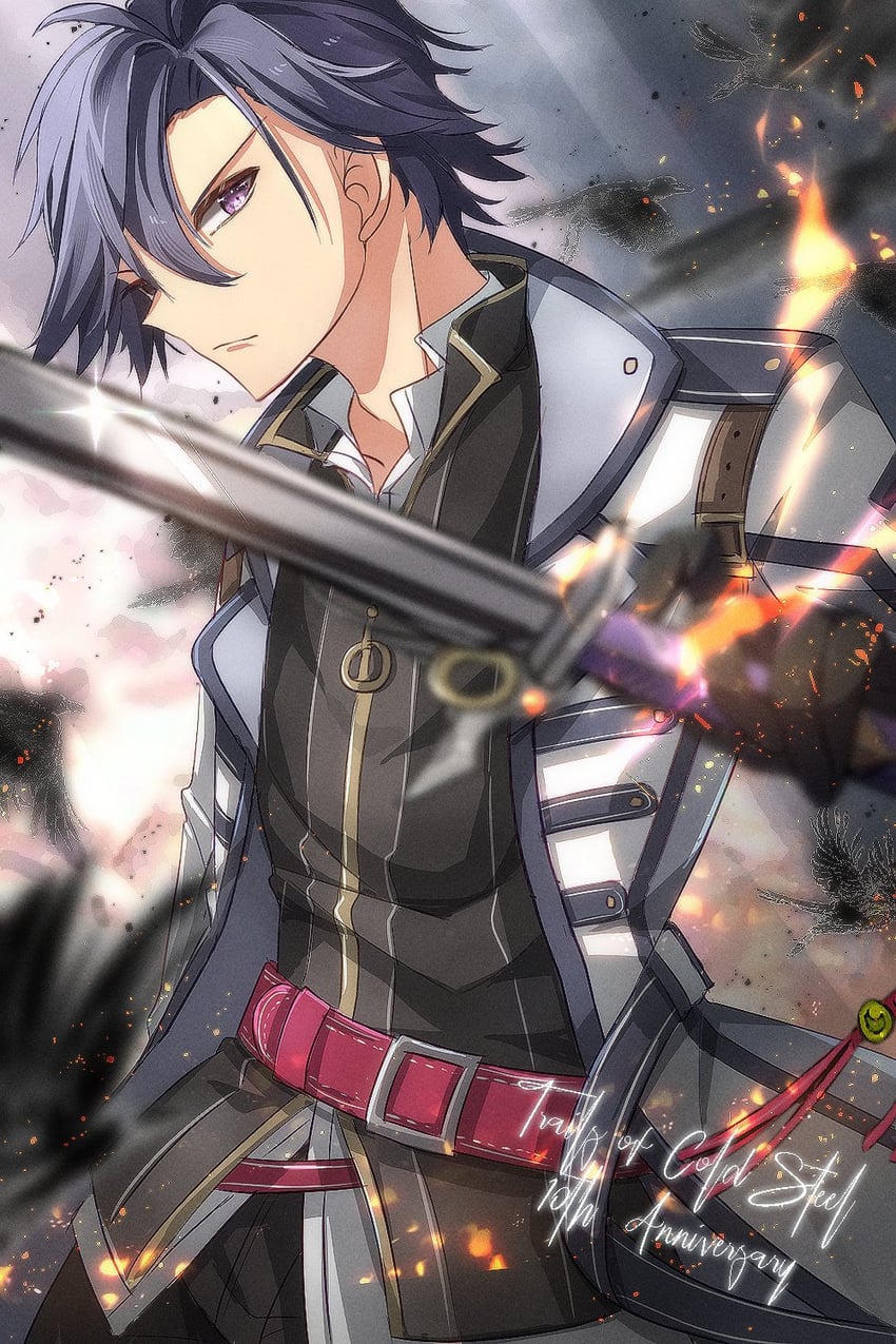 rean schwarzer (eiyuu densetsu and 3 more) drawn by zer00han