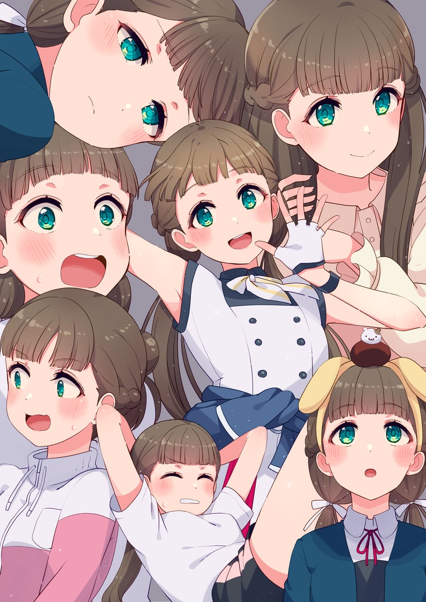 sakurakoji kinako (love live! and 1 more) drawn by cream_(nipakupa)