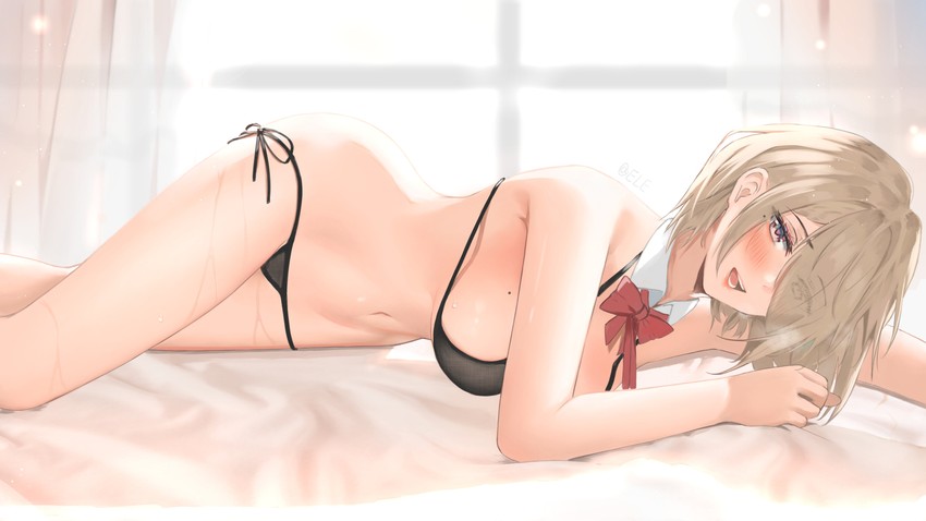 rita rossweisse (honkai and 1 more) drawn by eleaaa